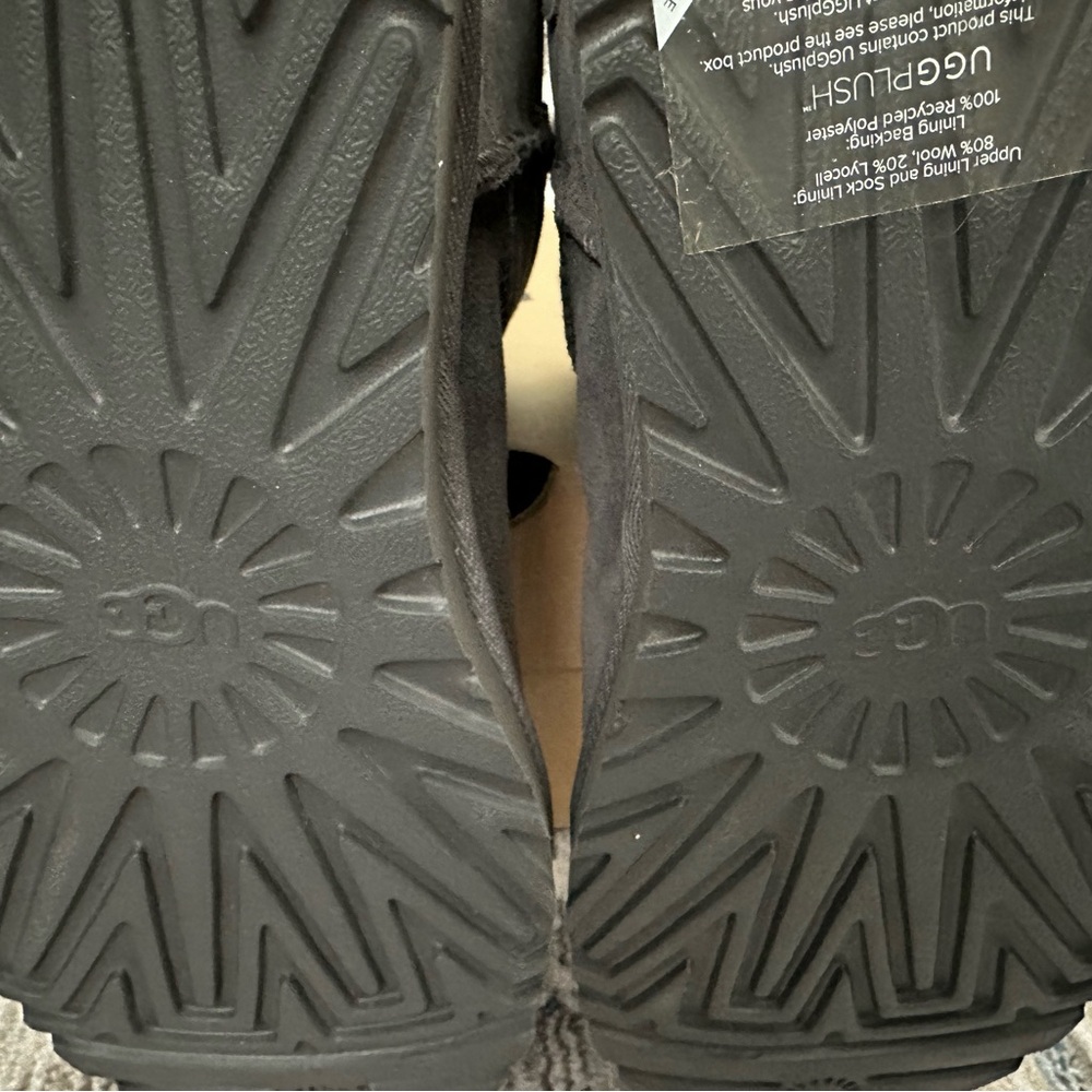 UGG Gray Mini Continuity Bow Women Sz 6 - Picture 9 of 14